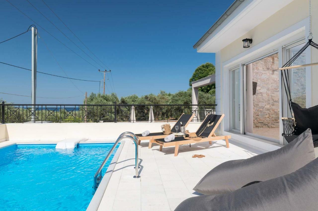 Arsenoi'S Pool Villa Skala Potamia  Exterior foto
