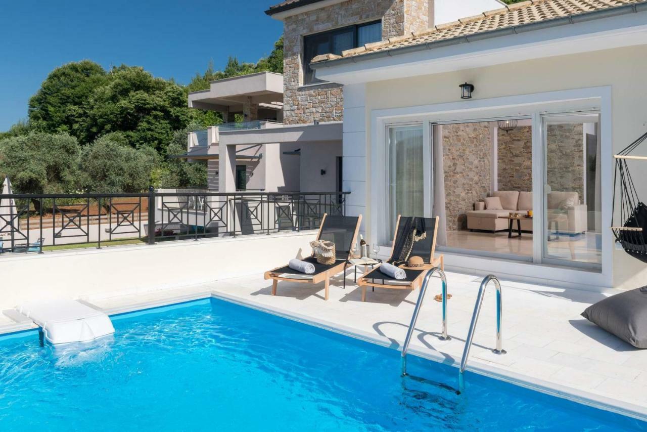 Arsenoi'S Pool Villa Skala Potamia  Exterior foto