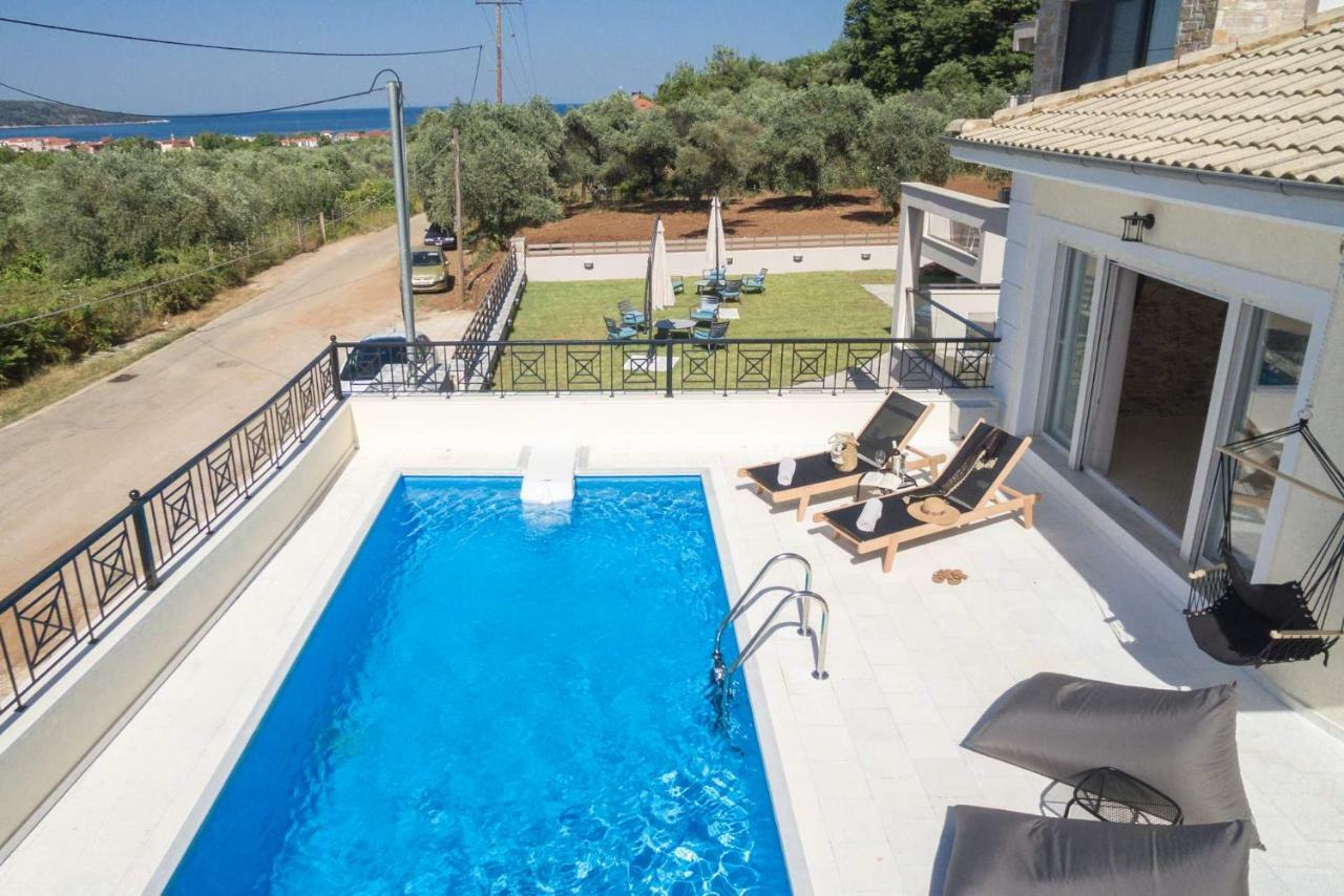 Arsenoi'S Pool Villa Skala Potamia  Exterior foto