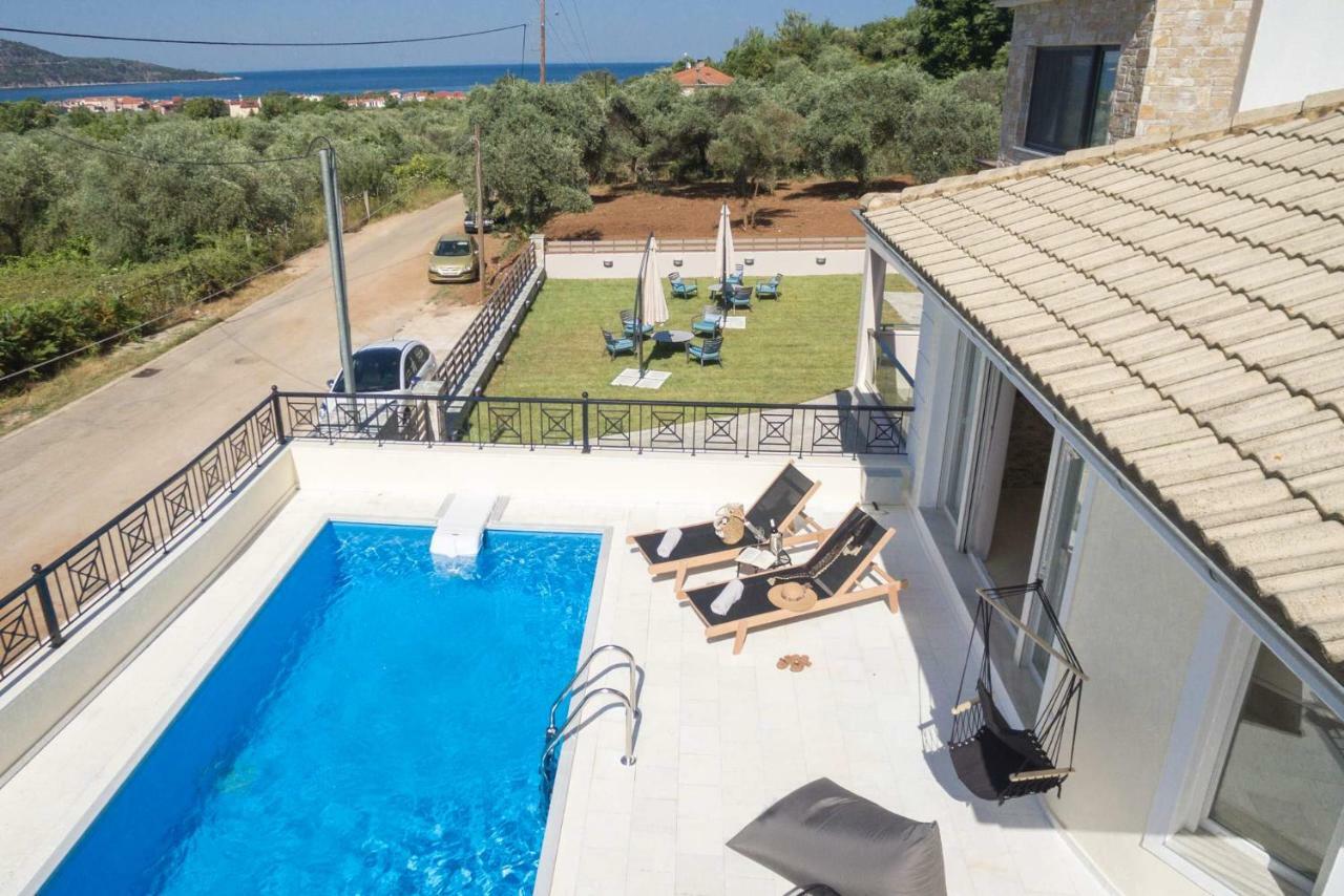 Arsenoi'S Pool Villa Skala Potamia  Exterior foto
