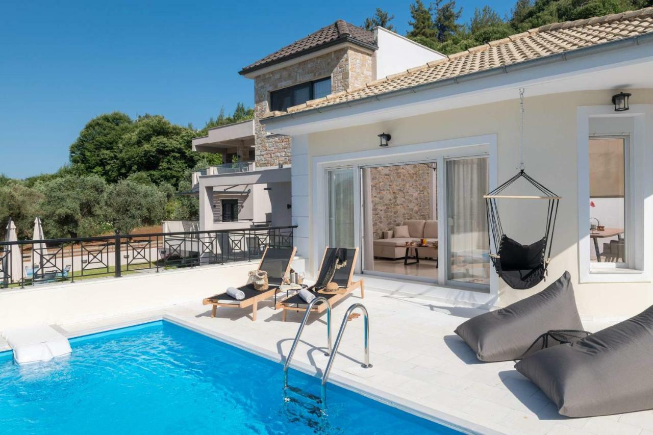 Arsenoi'S Pool Villa Skala Potamia  Exterior foto